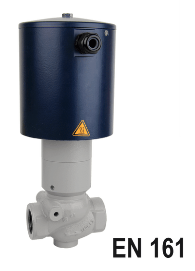 Gas Magnetventil G1 mit Ausgleichszylinder 0-4 bar