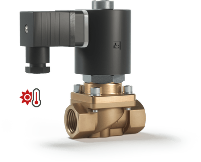 G1/4 - G1/2 PN40 Messing/Rotguss R802 +180°C