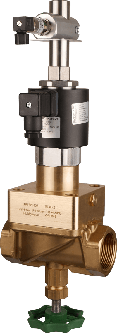 G6/4 Endschalter Stellung ZU, Handbetätigung, Bahnzulassung