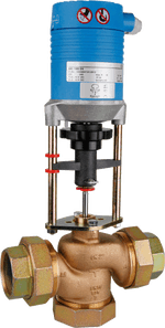 Type 10  Motorvalve 3-way red brass up to 16 bar